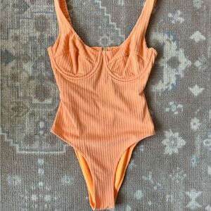 Ochre Lane Ribbed Towelling One Piece